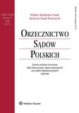 : Orzecznictwo Sądów Polskich - 5/2024