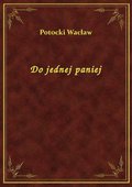 Do jednej paniej - ebook