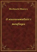 O niezrozumiałości i metafizyce - ebook