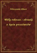 Woły robocze : obrazki z życia poczciwców - ebook