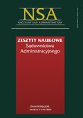 Zeszyty Naukowe Sądownictwa Administracyjnego – e-wydanie – 3/2024