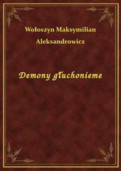 : Demony głuchonieme - ebook