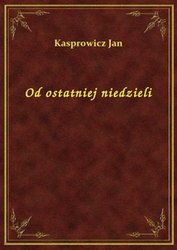 : Od ostatniej niedzieli - ebook