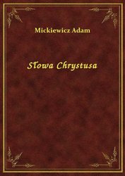 : Słowa Chrystusa - ebook